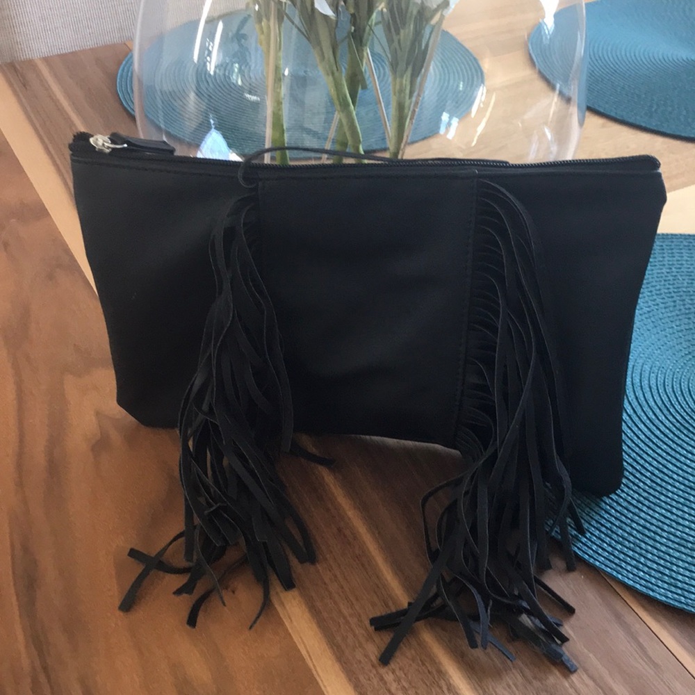 Black Bag with Tassels.